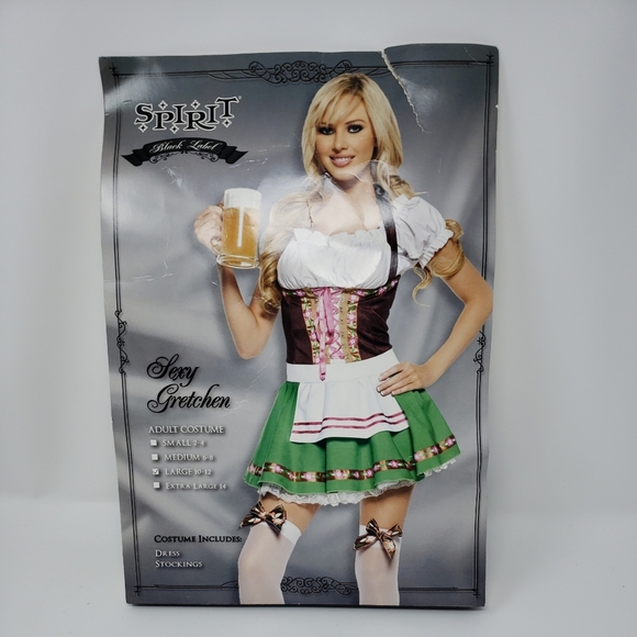 Spirit Other - Sexy Gretchen Adult Halloween Costume Large 10-12